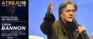 Ad Atreju 2018 arriva l’artefice della vittoria di Trump: Steve Bannon