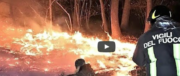Inferno sul Monte Serra, le fiamme avanzano per il forte vento: 500 sfollati (video)