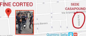 Attacco antifascista a CasaPound: «Un filmato prova la premeditazione»