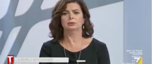 Boldrini, un minuto di puro delirio: «Sovranismo vuol dire isolamento e…» (video)