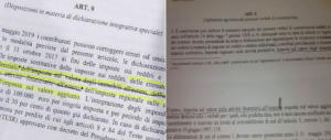 Balla o gaffe di Di Maio. Il condono era “nero su bianco” già il 13 ottobre. Non sa leggere?