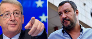 Salvini e Juncker, è ancora scontro. Il vicepremier: «Lui e Moscovici ci hanno rovinato»