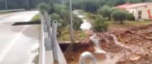 Maltempo: crollano due ponti alle porte di Cagliari