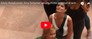 #MeToo, Emily Ratajkowski arrestata a Washington: «Rispetto per le donne» (video)