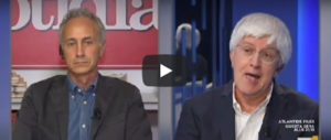 Travaglio litiga con Severgnini: «Io col governo? Falso. Tu stavi con Renzi!» (video)