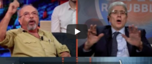Vauro in difesa dei Rom: «Razzismo contro di loro». Lite con Giordano (video)