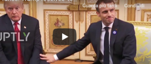 “Non toccarmi, non ti parlo”. Ecco come Trump ha gelato Macron (video)