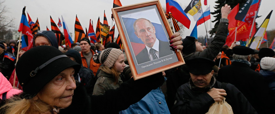 Manifestazione pro Putin