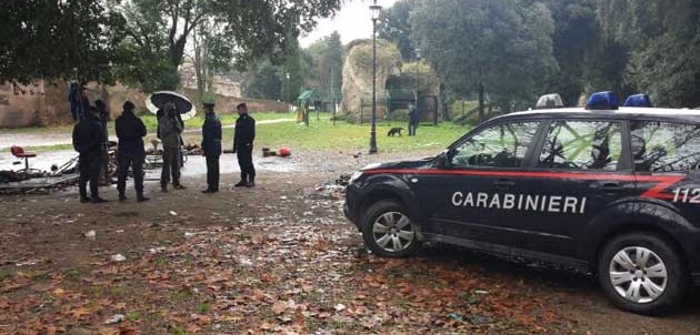 Colle Oppio carabinieri