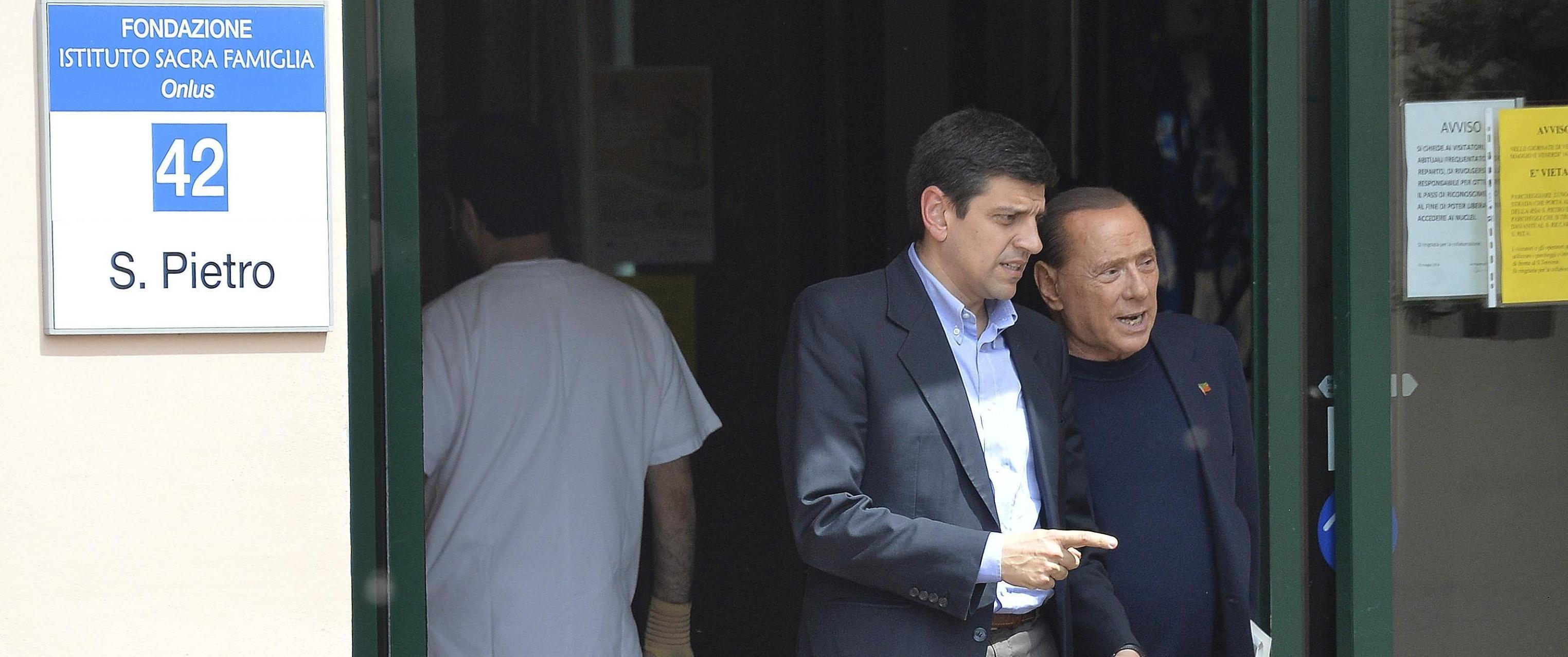 Berlusconi a Cesano Boscone