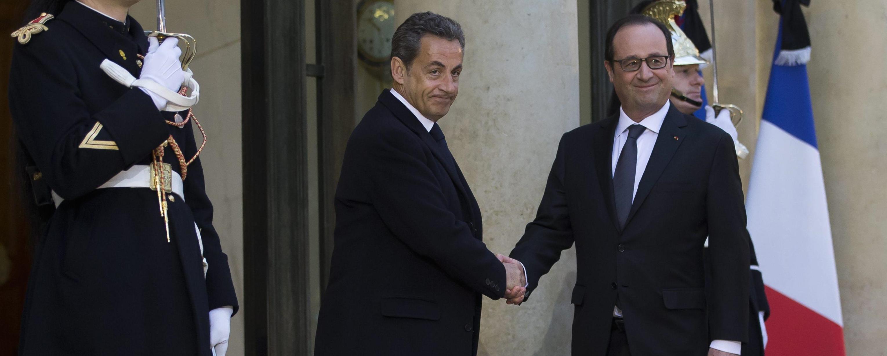 Sarkozy e Hollande