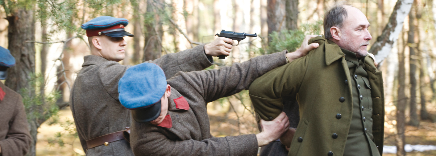 Una scena di Katyn di Wajda