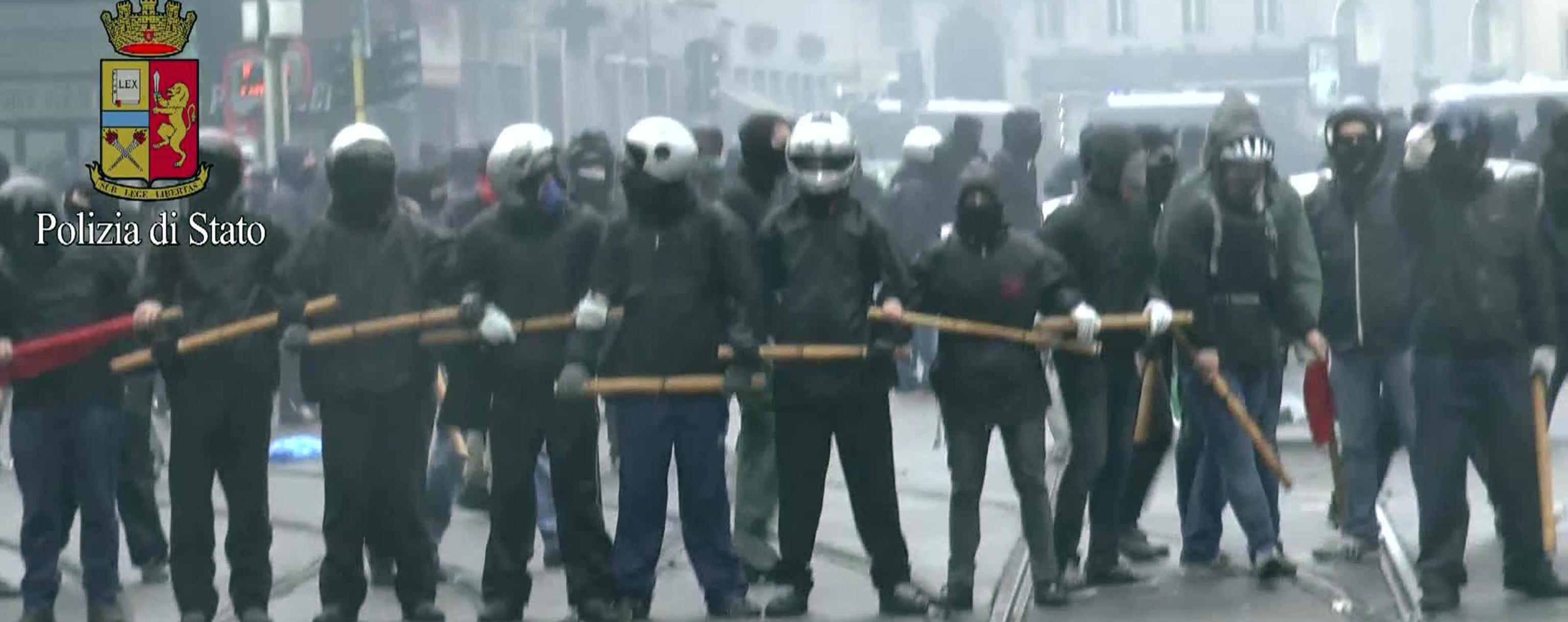 Black bloc a MIlano