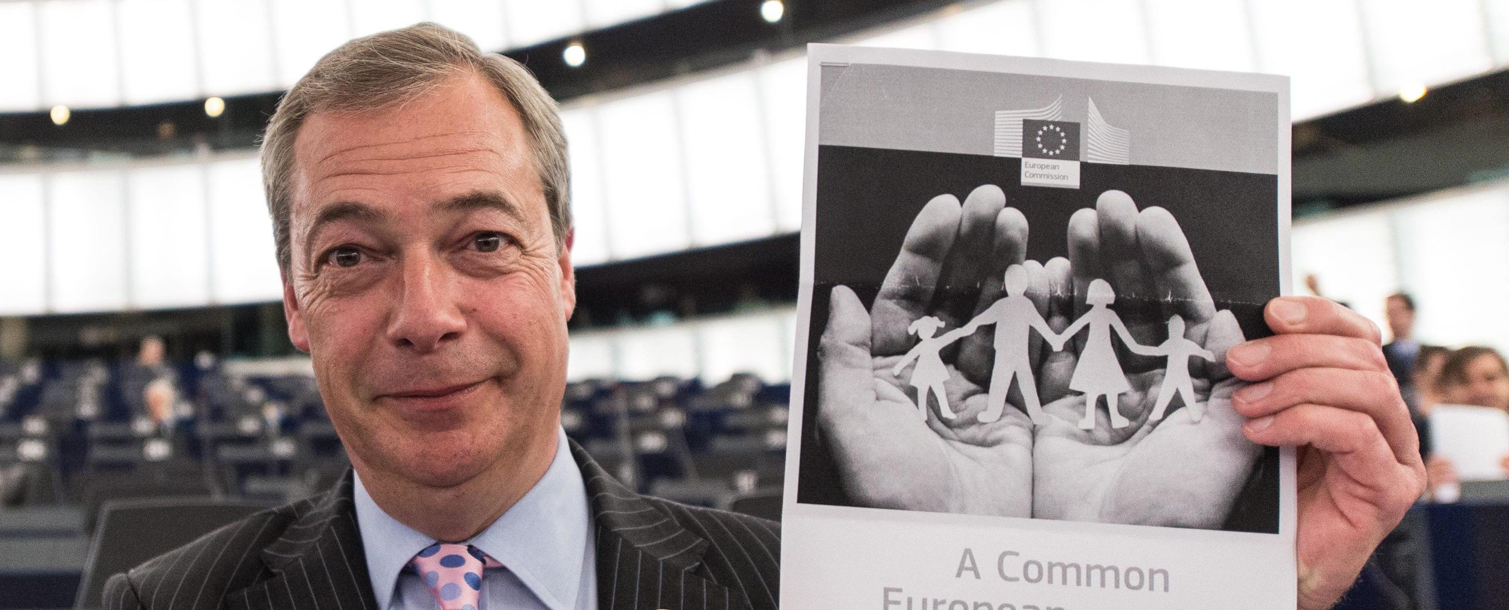 Il leader dell'Ukip Nigel Farage