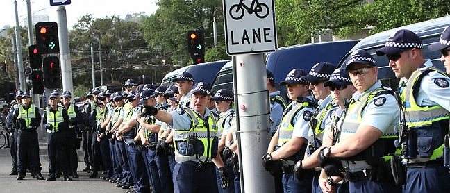 La polizia di Melbourne