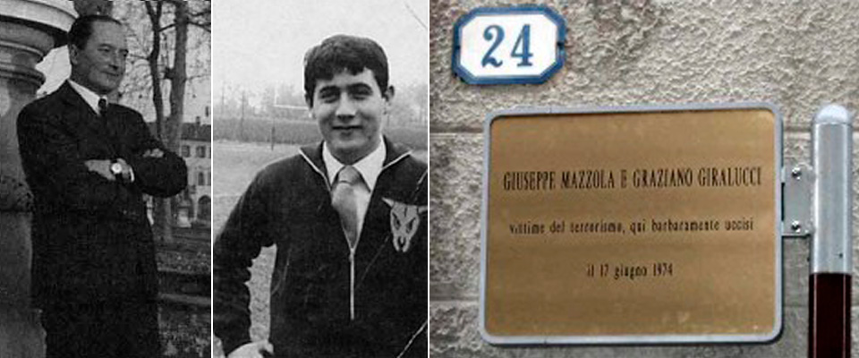 Mazzola, Giralucci, e la targa "proibita"