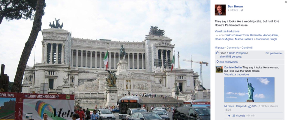 dan brown altare della patria 1