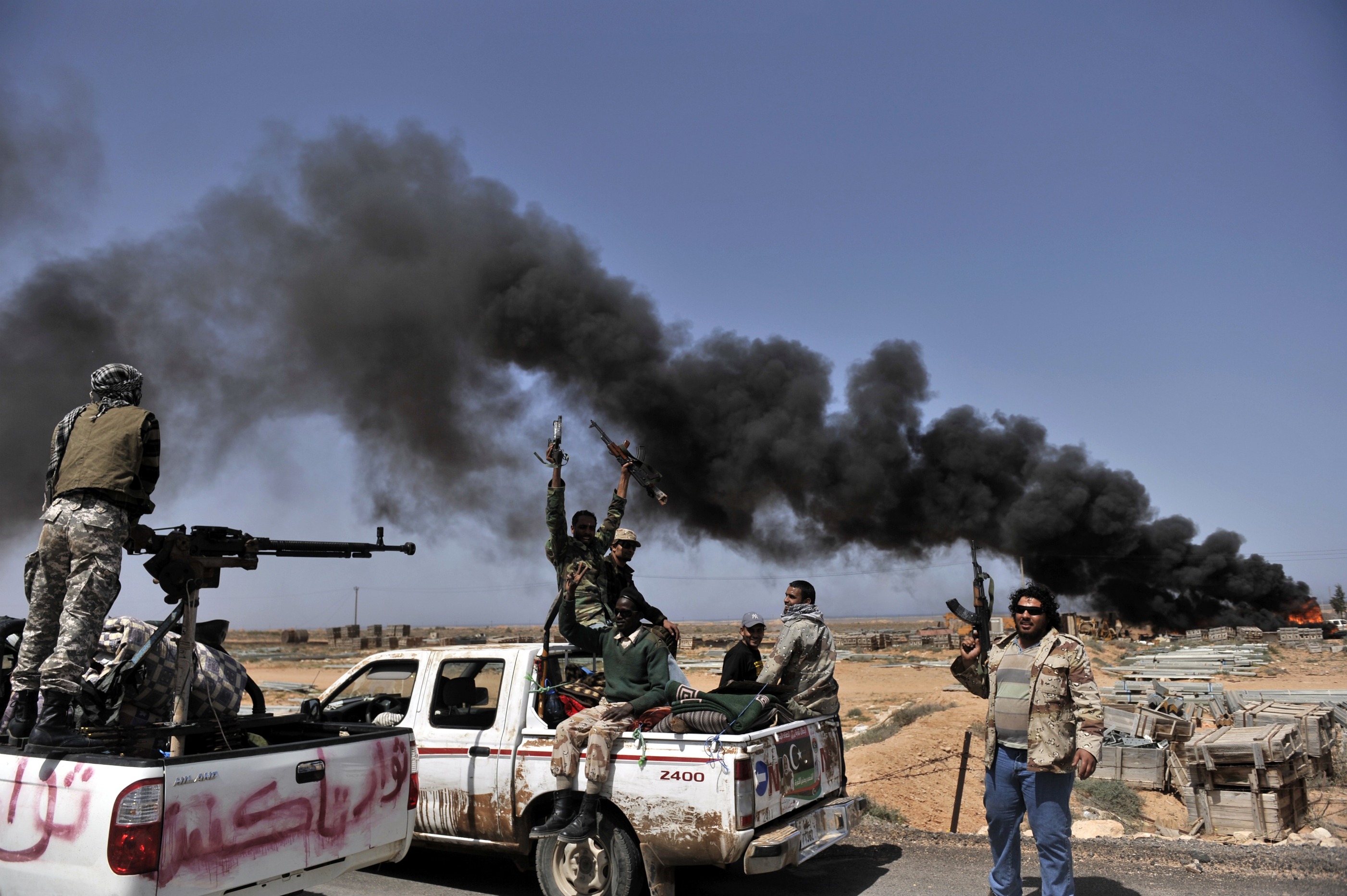 Последствия вооруженных конфликтов. НАТО В Ливии 2011 Каддафи.