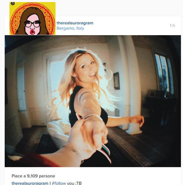 L’ultima foto della madre pubblicata da Aurora su Instagram. (Foto Instagram)
