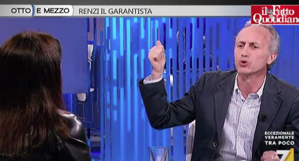 Giustizia, Travaglio si becca l’accusa di stalinismo. E va su tutte le furie
