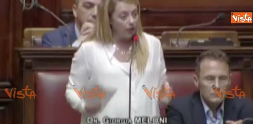 Meloni: «In Italia zone franche per i cinesi, Alfano dimettiti» (video)
