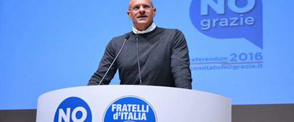 Siria, Rampelli: i missili “intelligenti” incendiano il nostro mare. Ora basta