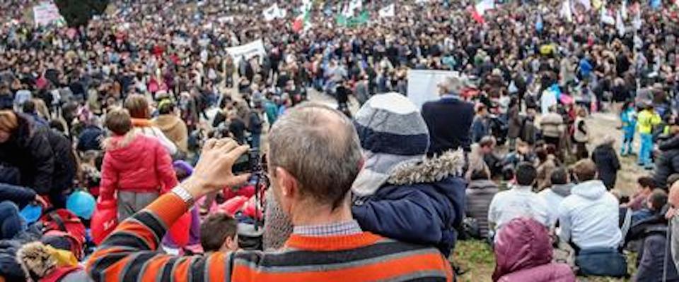 Gandolfini: il popolo del Family day in piazza con Giorgia per difendere la vita