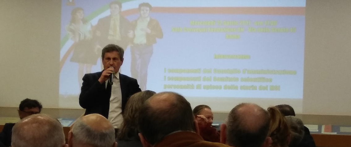 Alemanno: il Msi ormai fa parte della coscienza civile degli italiani