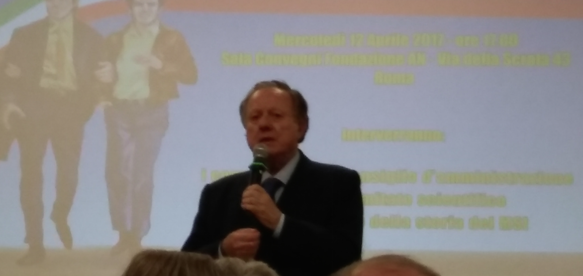 Matteoli: il Msi fu un modello e alla fine andammo al governo con quel simbolo