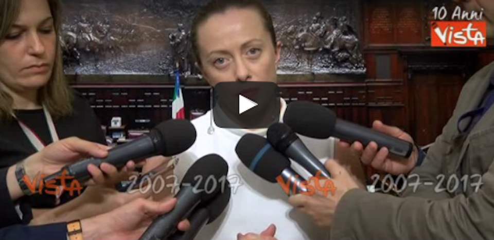 Meloni: contro lo “Ius soli” il centrodestra si unisca in difesa delle famiglie italiane (video)