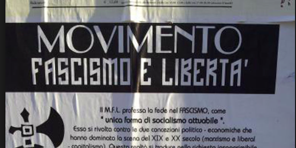 “Fascismo e libertà” prende voti nel Bresciano, il Pd scatena l’inferno