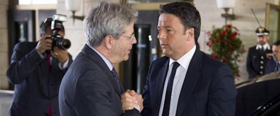 renzi gentiloni