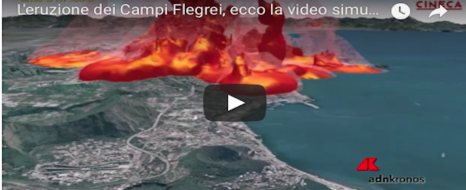 Campi Flegrei, eruzione sempre più vicina: ora il magma è sotto Pozzuoli (VIDEO)