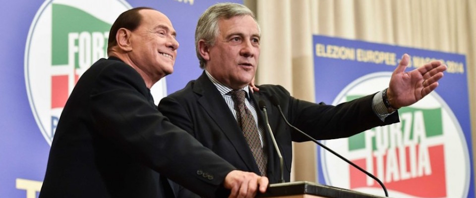 antonio-tajani-silvio-berlusconi