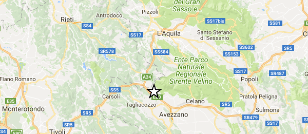 Torna la paura in Abruzzo: terremoto in provincia dell’Aquila