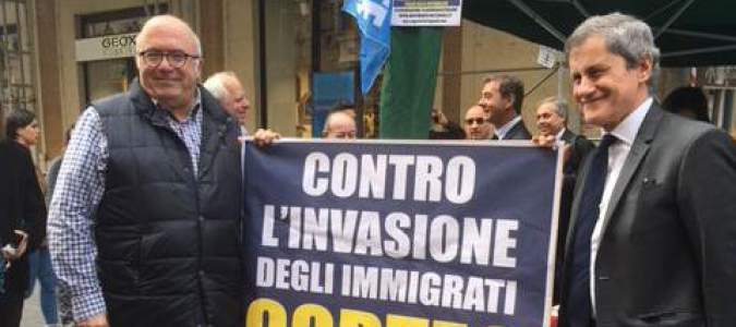 Alemanno e Storace: «In piazza per il lavoro e contro l’invasione degli immigrati»
