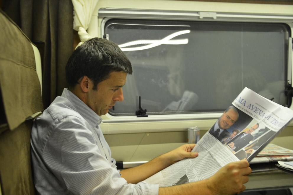 Il treno dell’ascolto di Renzi? Meloni: “Sì, ascolto degli insulti…”