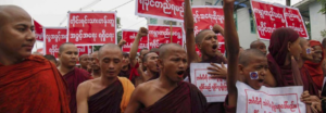 Monaci buddisti contro la visita di Papa Francesco in Myanmar