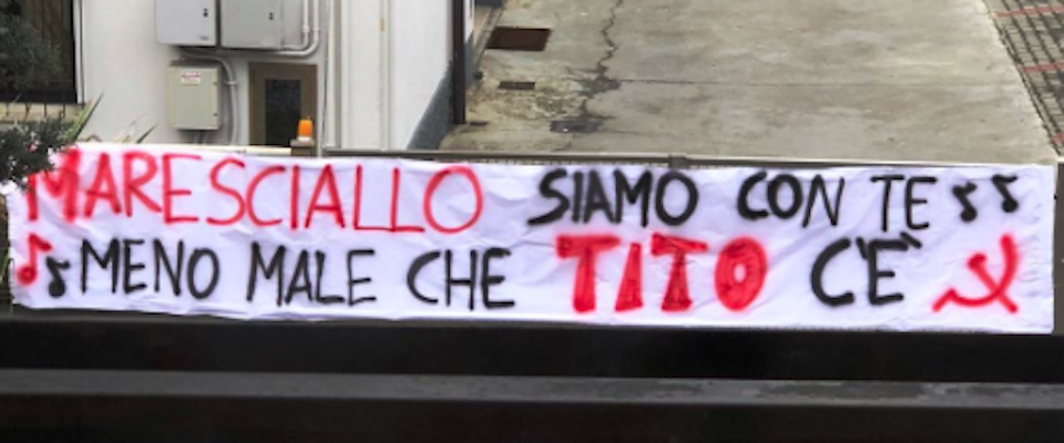 striscione-maresciallo-tito