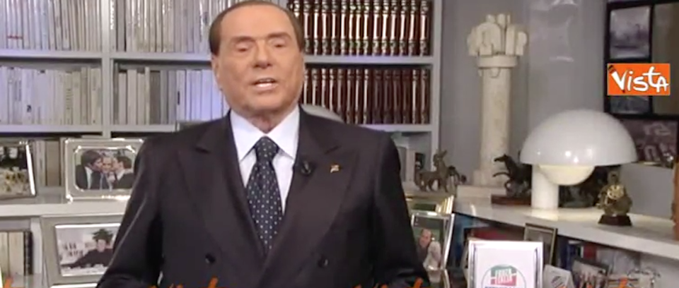 Berlusconi: il mandato di governo spetta a noi, io regista del centrodestra (video)