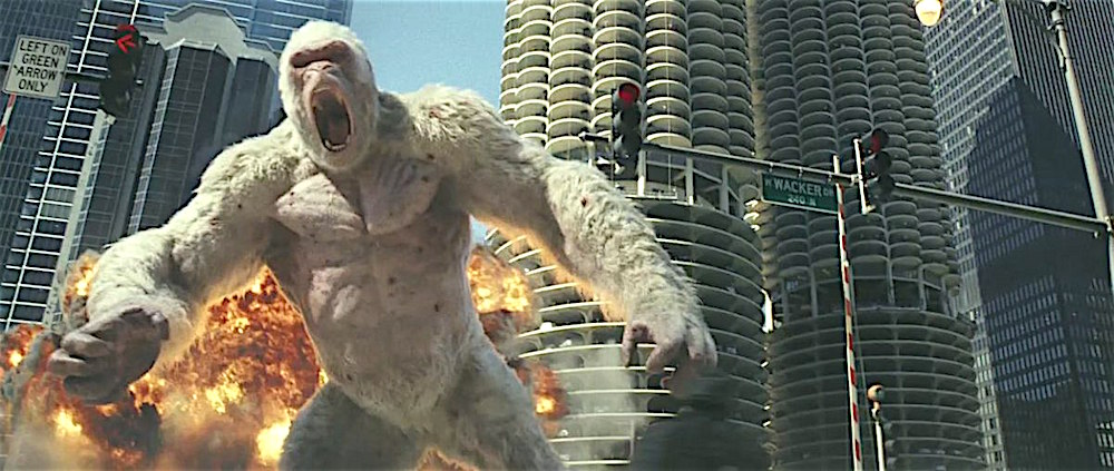 Nuova rivoluzione al box office: arriva “Rampage – Furia animale”