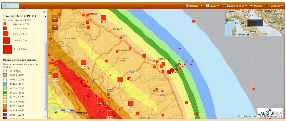 Paura dopo la nuova scossa: “La mappa di rischio sismico è aggiornata?”