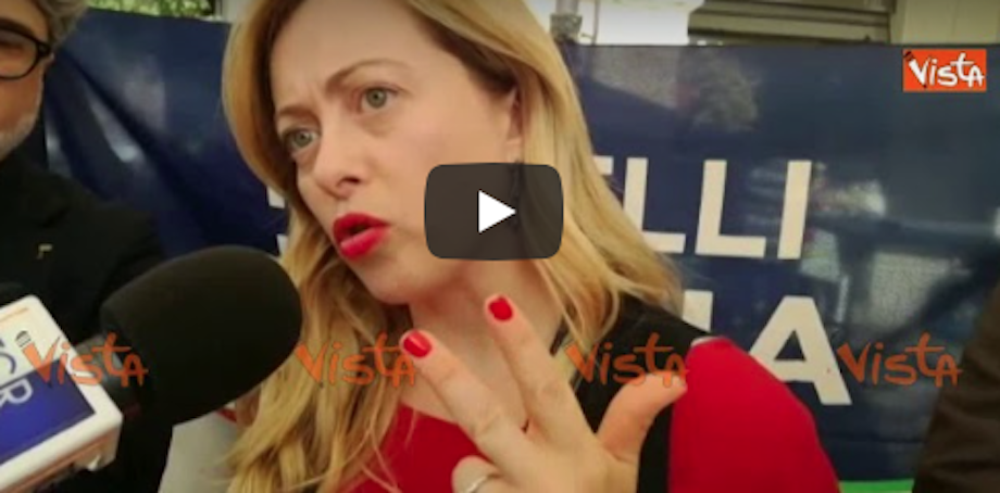 M5S-Pd, Fico ottimista. Meloni: «Vergognoso un governo senza destra» (video)