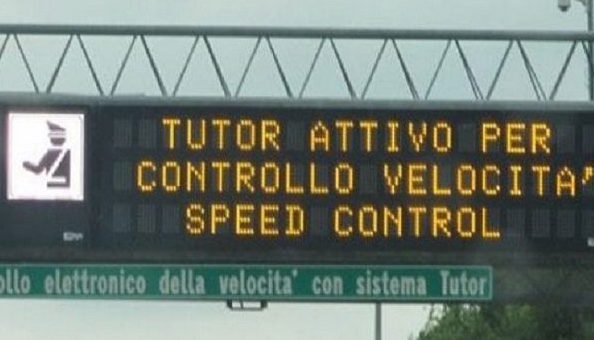 Tutor addio, la Corte d’Appello di Roma lo fa togliere dalle autostrade