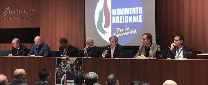 Alemanno: «Centrodestra al governo o voto». Menia eletto presidente del Mns