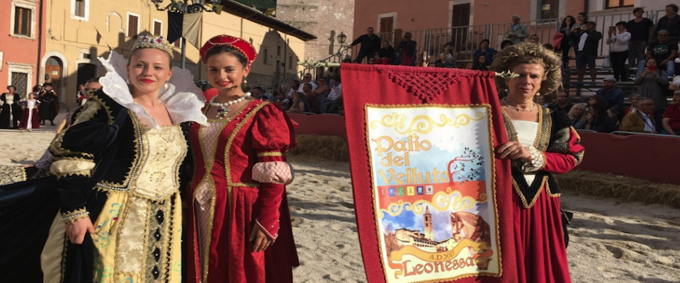Leonessa con il Palio del Velluto torna alle atmosfere rinascimentali