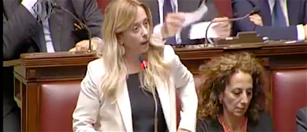 Meloni: “Tiferemo perché il governo faccia bene. Noi siamo patrioti” (video) Meloni: “Tiferemo perché il governo faccia bene. Noi siamo patrioti” (video)