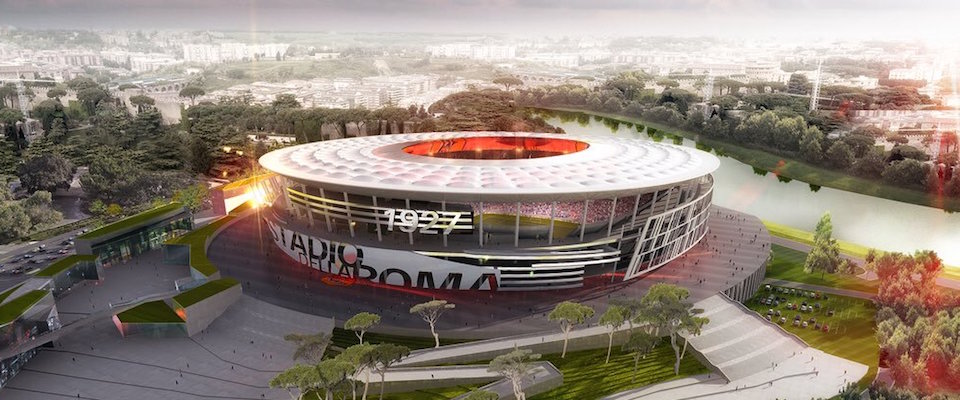 L'area del nuovo stadio della Roma dove l'avvocato Mezzacapo e Parnasi puntavano a far spostare la sede dell'Acea