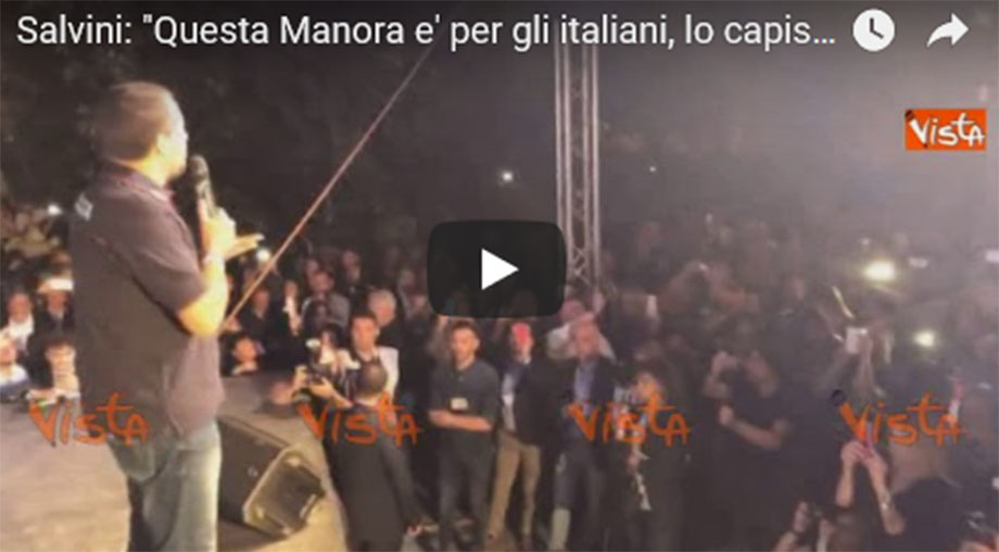 Salvini risponde a Mattarella: “Lavoriamo per gli italiani, non per la Ue” (video)