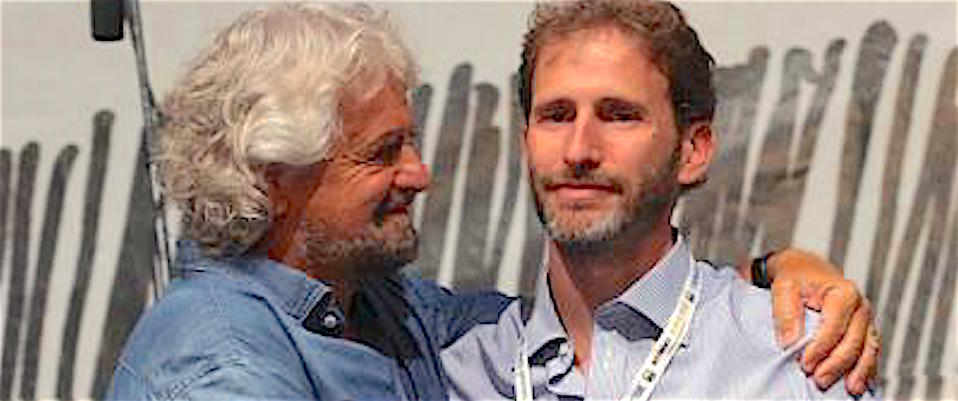 BEPPE GRILLO E DAVIDE CASALEGGIO